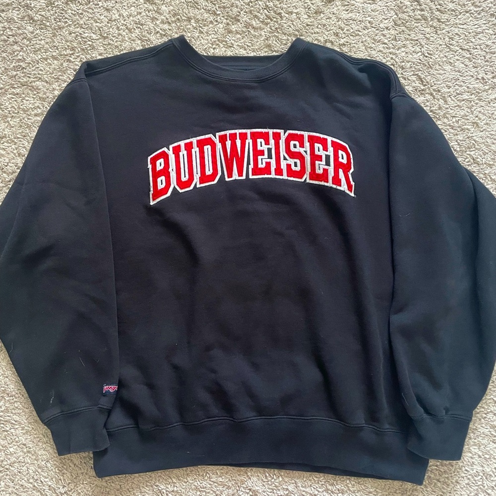 Vintage Budweiser Crew Sweatshirt